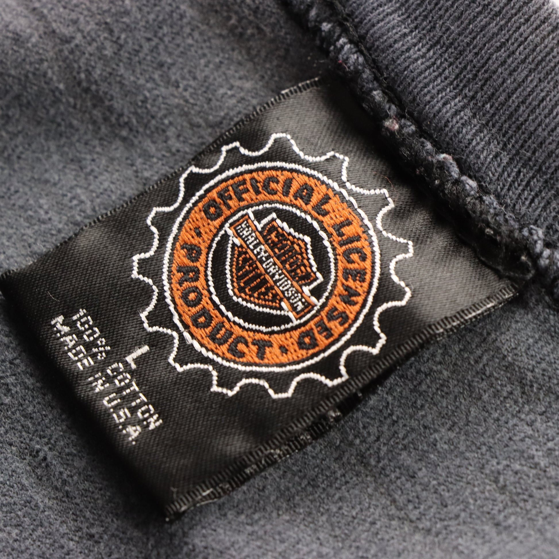 Vintage HARLEY DAVIDSON 1997 'Dealer's Show' Distressed Faded USA Made Motorcycle T-Shirt (L-XL) Vintage Sole Melbourne