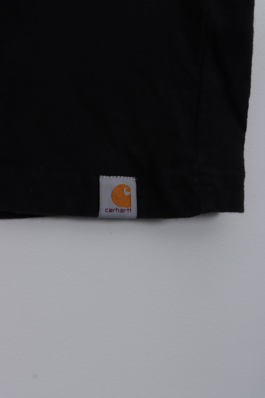 CARHARTT Camouflage Large Centre Logo Black Loose Fit T-Shirt (XXL)