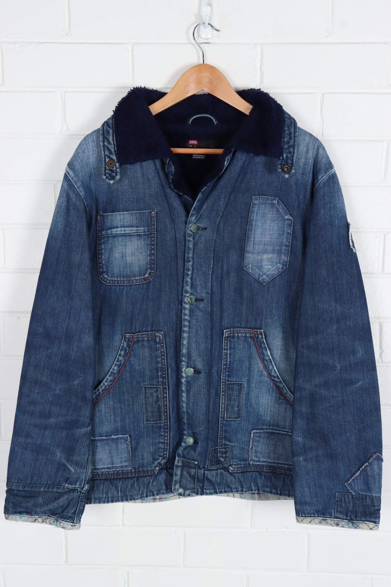 Diesel patch jacket sale