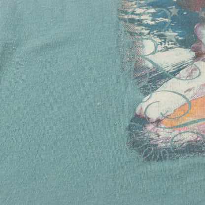 Taylor Swift Debut Album 2007 Tour Light Teal GILDAN T-Shirt (L)