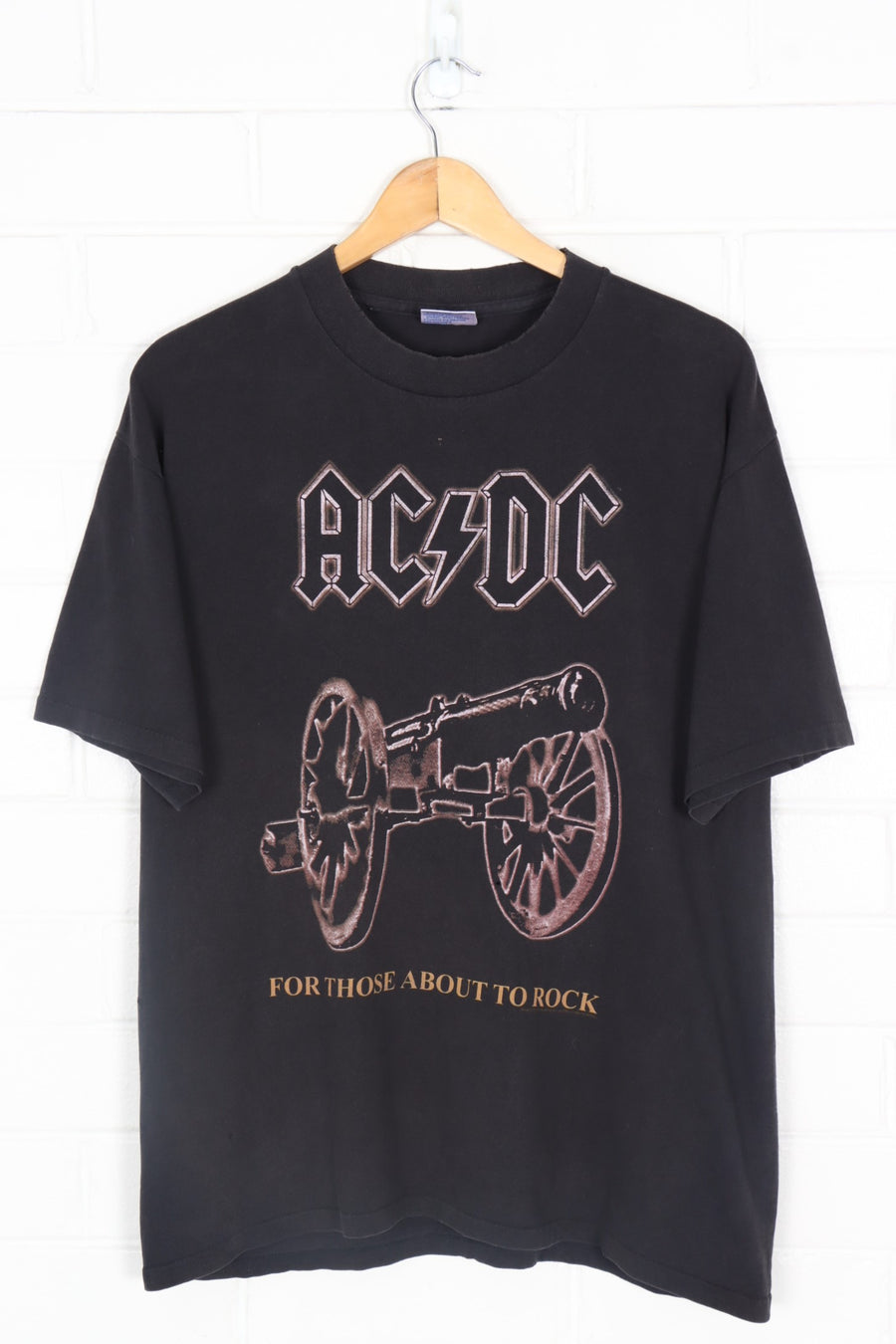 ACDC 'For Those About to Rock' California Music Band Tee (M-L)