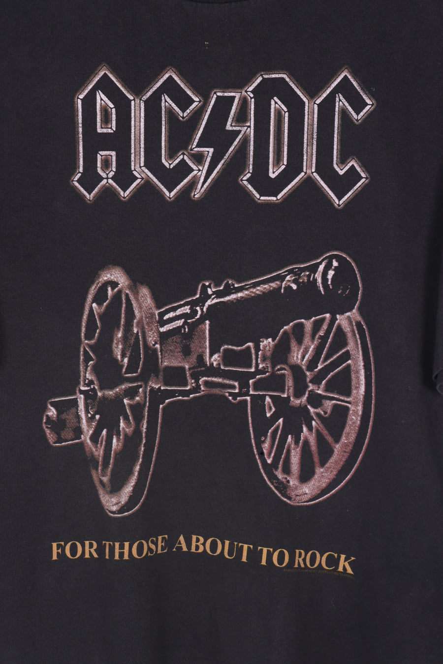 ACDC 'For Those About to Rock' California Music Band Tee (M-L)