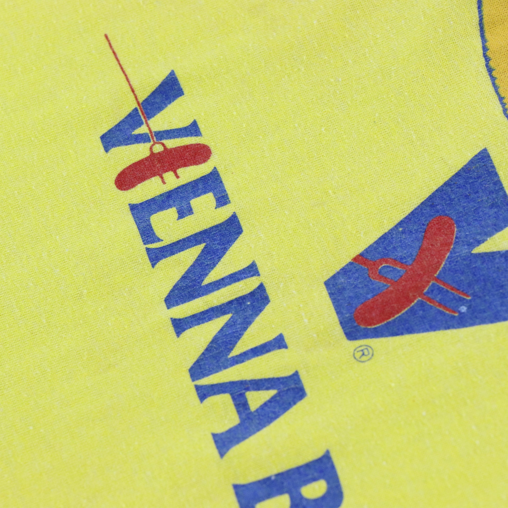 Vintage 'Hot Dog Lover' Vienna Beef Single Stitch Yellow T-Shirt (S) Vintage Sole Melbourne
