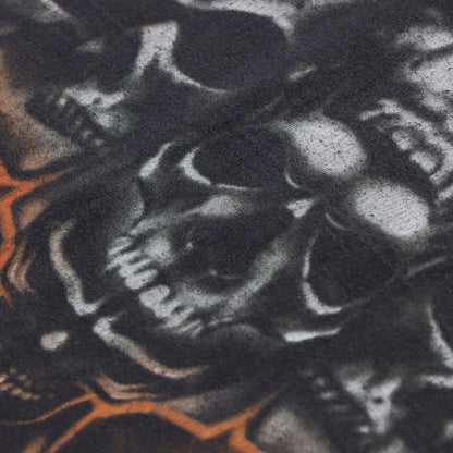 Vintage Glowing Skull Y2K Grunge Goth Faded T-Shirt (M-L) Vintage Sole Melbourne