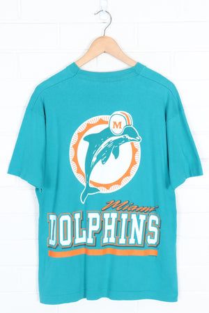 Miami Dolphins SALEM Teal Dolphin NFL Football Tee (L)