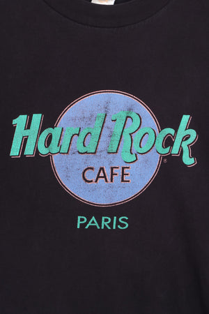 HARD ROCK CAFE Paris Single Stitch Black T-Shirt (XL)