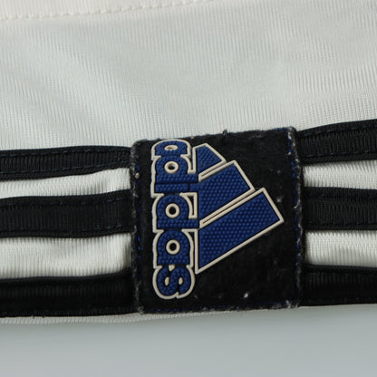 ADIDAS Tear Away Stripe Satin Black & White Track Pants (L)