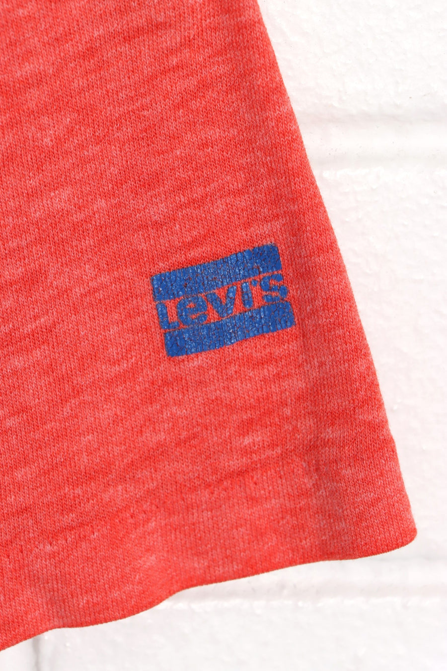 Vintage LEVI'S Olympics Team USA 80s Single Stitch Paper Thin Raglan T-Shirt (L)