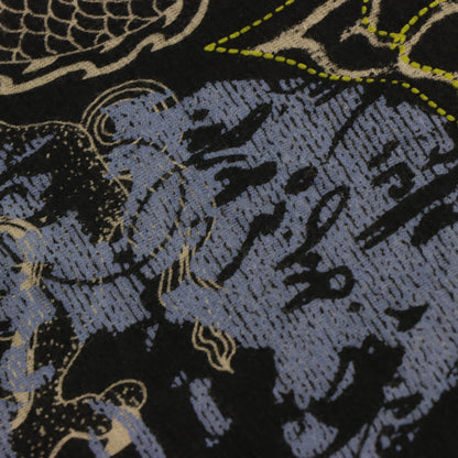 Vintage DKNY JEANS Y2K Dragon Contrast Stitch Grunge Black T-Shirt (XL) Vintage Sole Melbourne