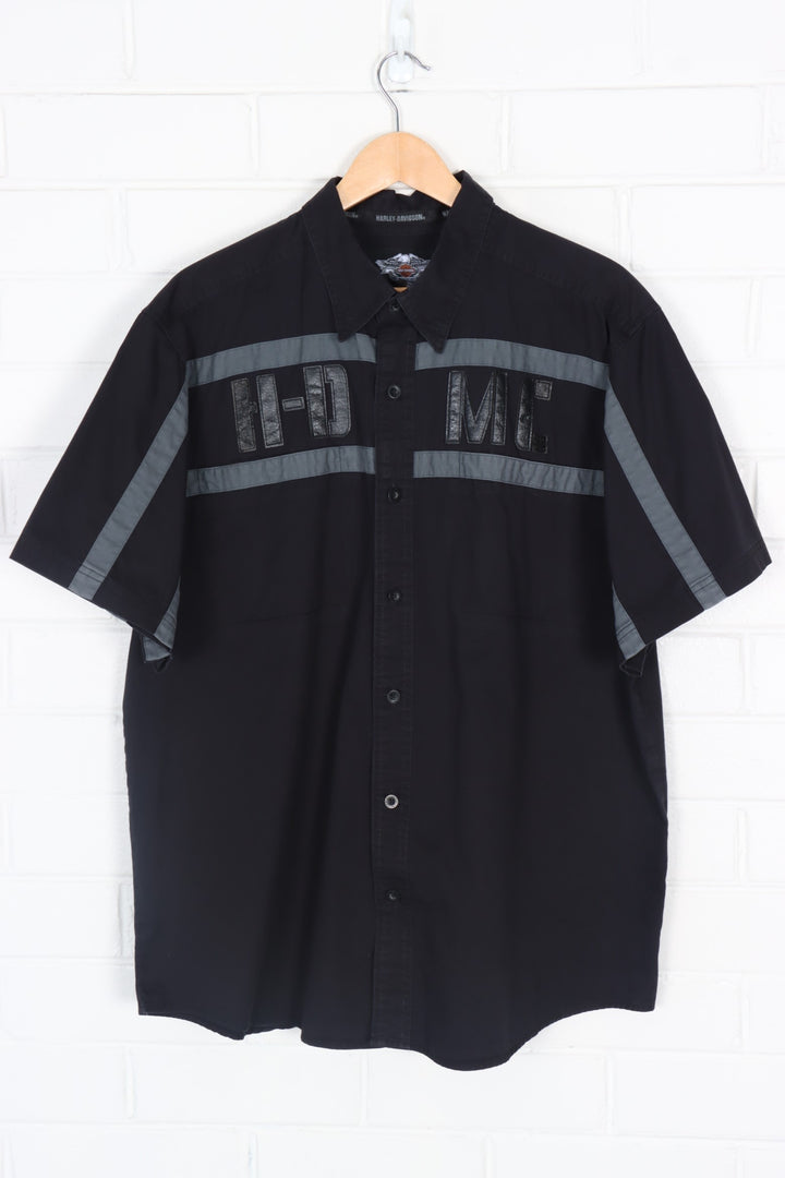 HARLEY DAVIDSON HD MC Spell Out Short Sleeve Shirt (XL-XXL)
