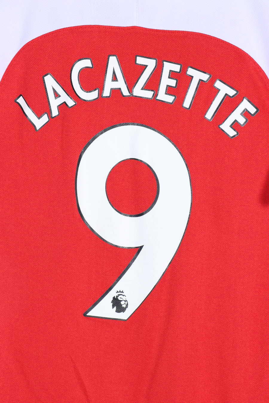 BOOTLEG Arsenal #9 Lacazette 2018/2019 Home Football Soccer Jersey (S)