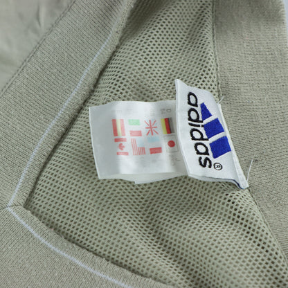 ADIDAS Embroidered Logo Beige & White Golf Vest (L)