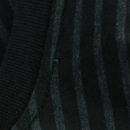 CARHARTT 'Original Fit' Black & Grey Striped Pocket Tee (L-XL)