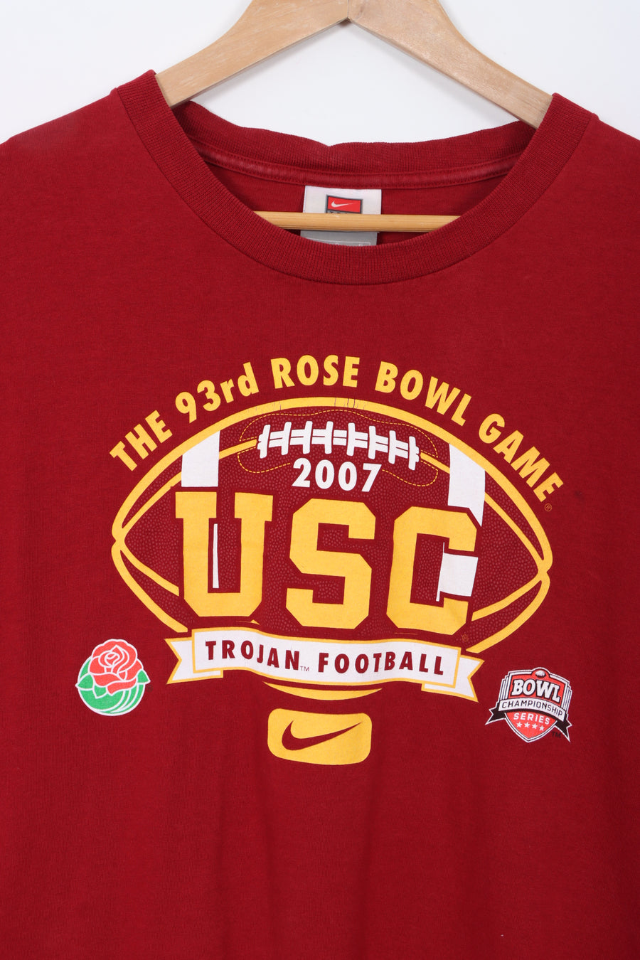 NIKE USC Rose Bowl Game Trojan Football T-shirt (L-XL)