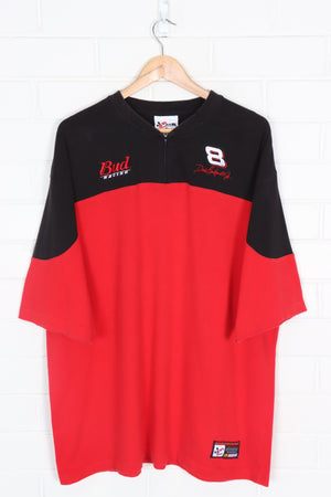 NASCAR Budweiser Dale Earnhardt JR #8 1/4 Zip T-Shirt (XL)