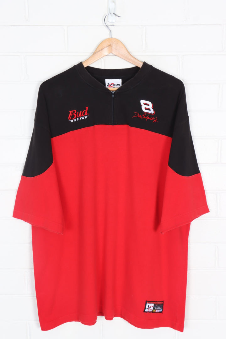 NASCAR Budweiser Dale Earnhardt JR #8 Henley T-Shirt (XL)