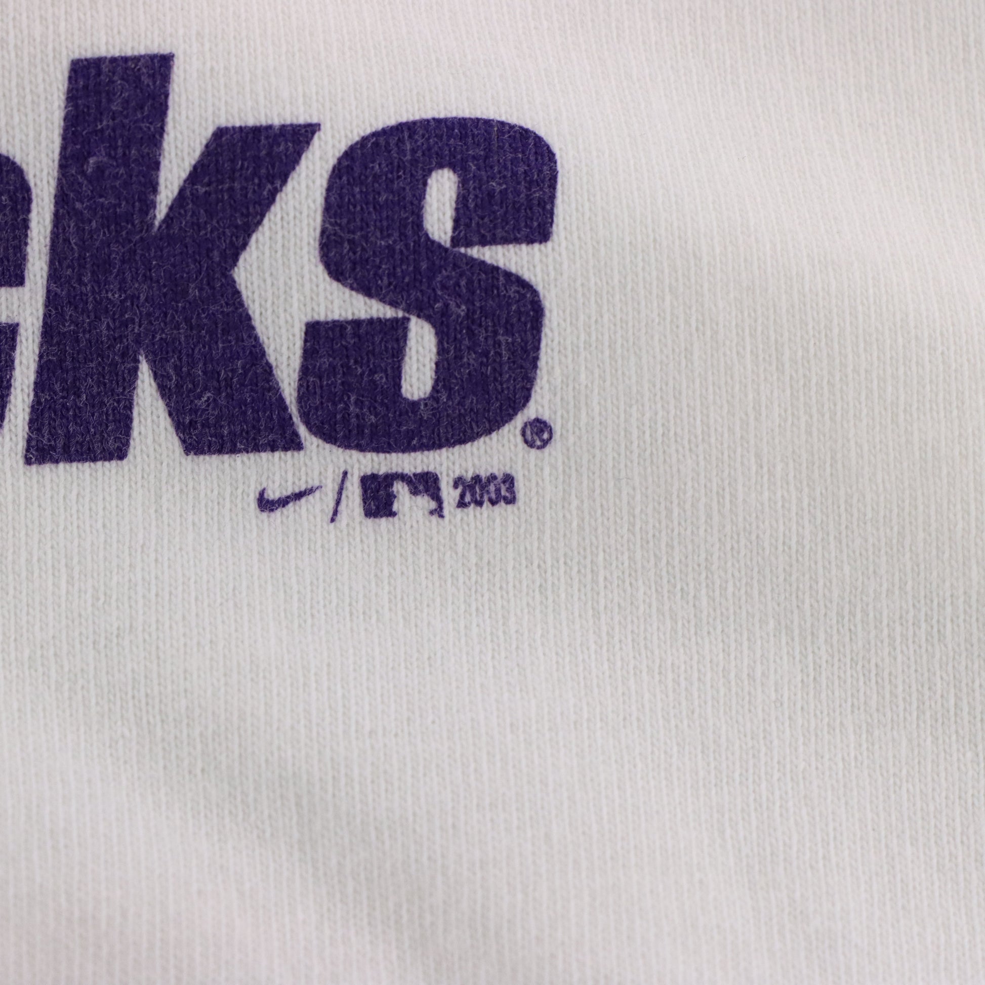 Vintage 2003 NIKE Arizona Diamondbacks MLB White Long Sleeve T-Shirt (XXL TALL) Vintage Sole Melbourne