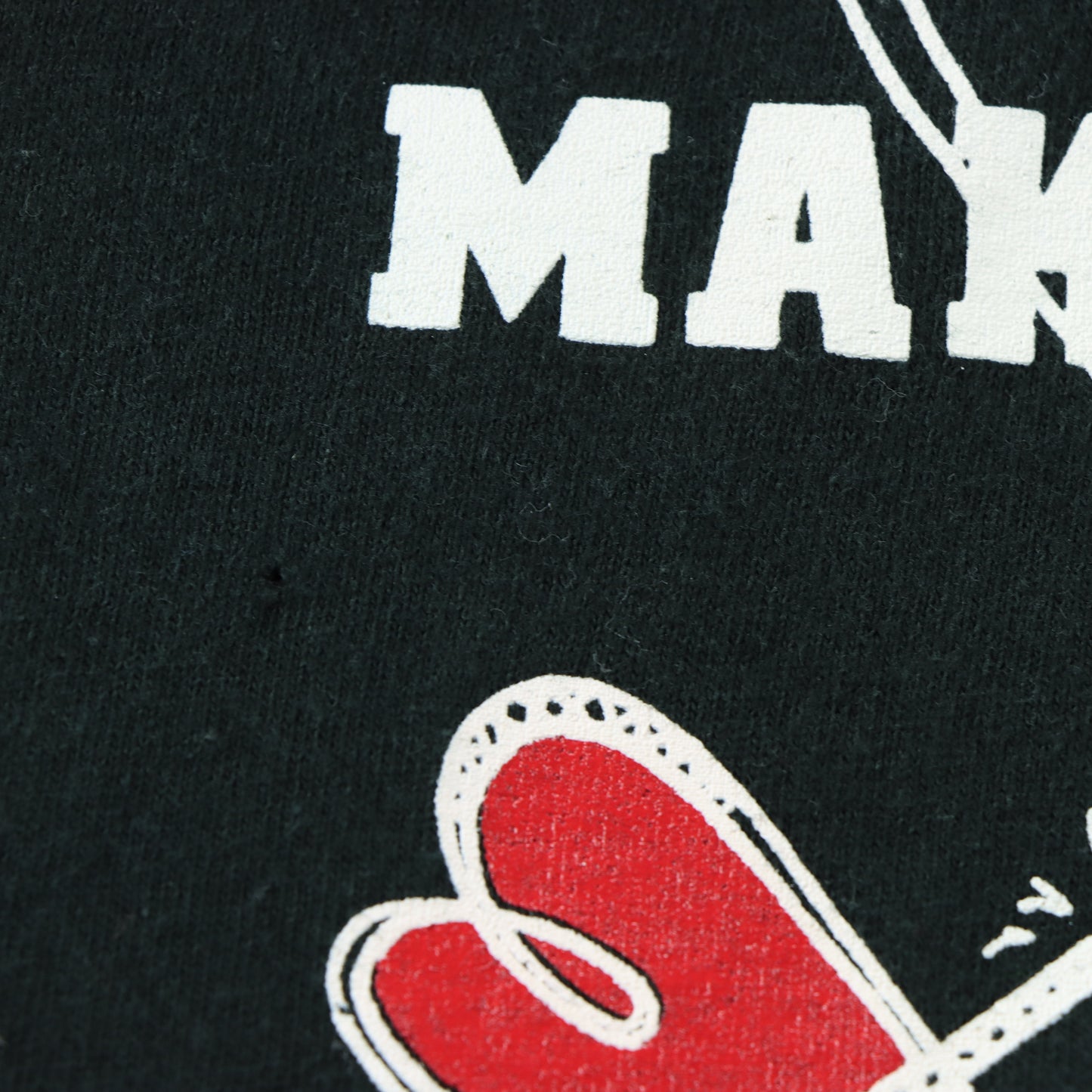 'USA Made' Valentines Day Whip Gag Funny Vintage Single Stitch T-Shirt (XL)