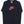 NIKE Red Swoosh Logo Black T-Shirt (L)