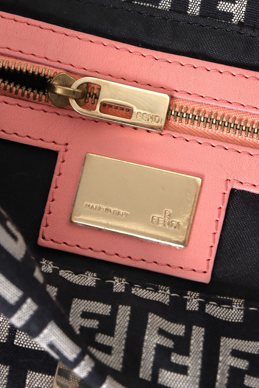 Boston Bags | Womens FENDI Pink leather small Boston bag » Le Cheile