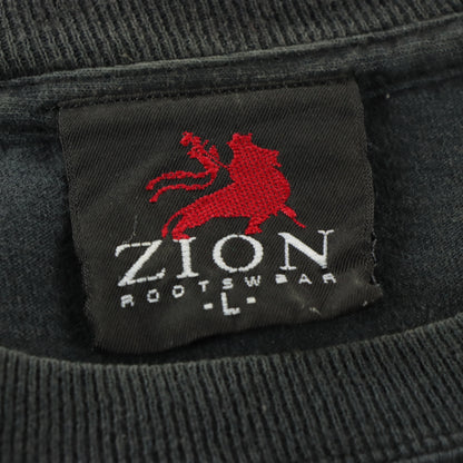 Bob Marley ZION ROOTSWEAR 'Redemption Song' Quote Tee (L)
