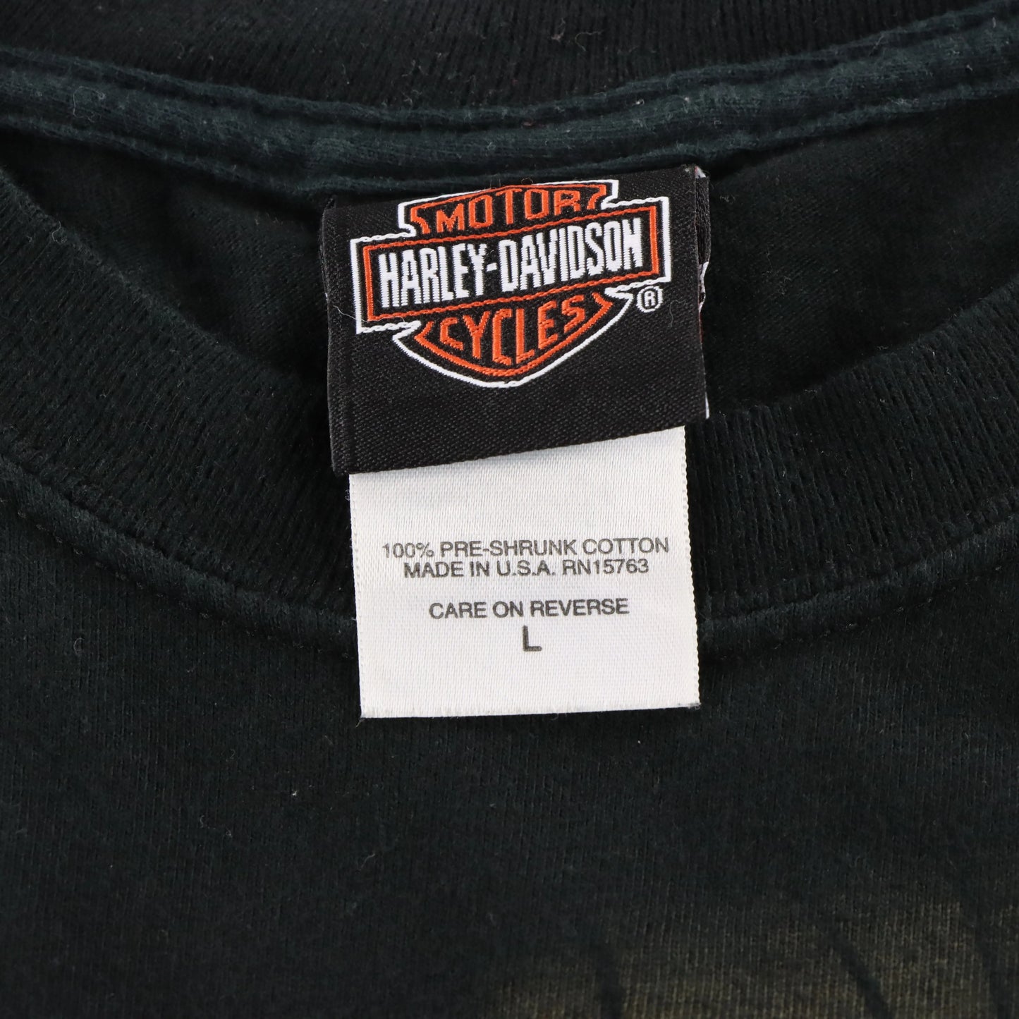 Vintage HARLEY DAVIDSON x LOONEY TUNES "Meaner Than A Junkyard Dog" El Paso Texas USA Made Tee (L TALL)