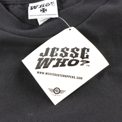 Vintage WEST COAST CHOPPERS Long Beach California Y2K Style Black T-Shirt With Original Tag (XXL) Vintage Sole Melbourne