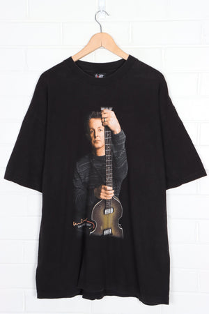 Paul McCartney 'Driving USA' Tour 2002 Front Back T-Shirt (XL)