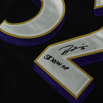 NIKE NFL Baltimore Ravens #52 Ray Lewis Signed Autographed Football Jersey (M-L)