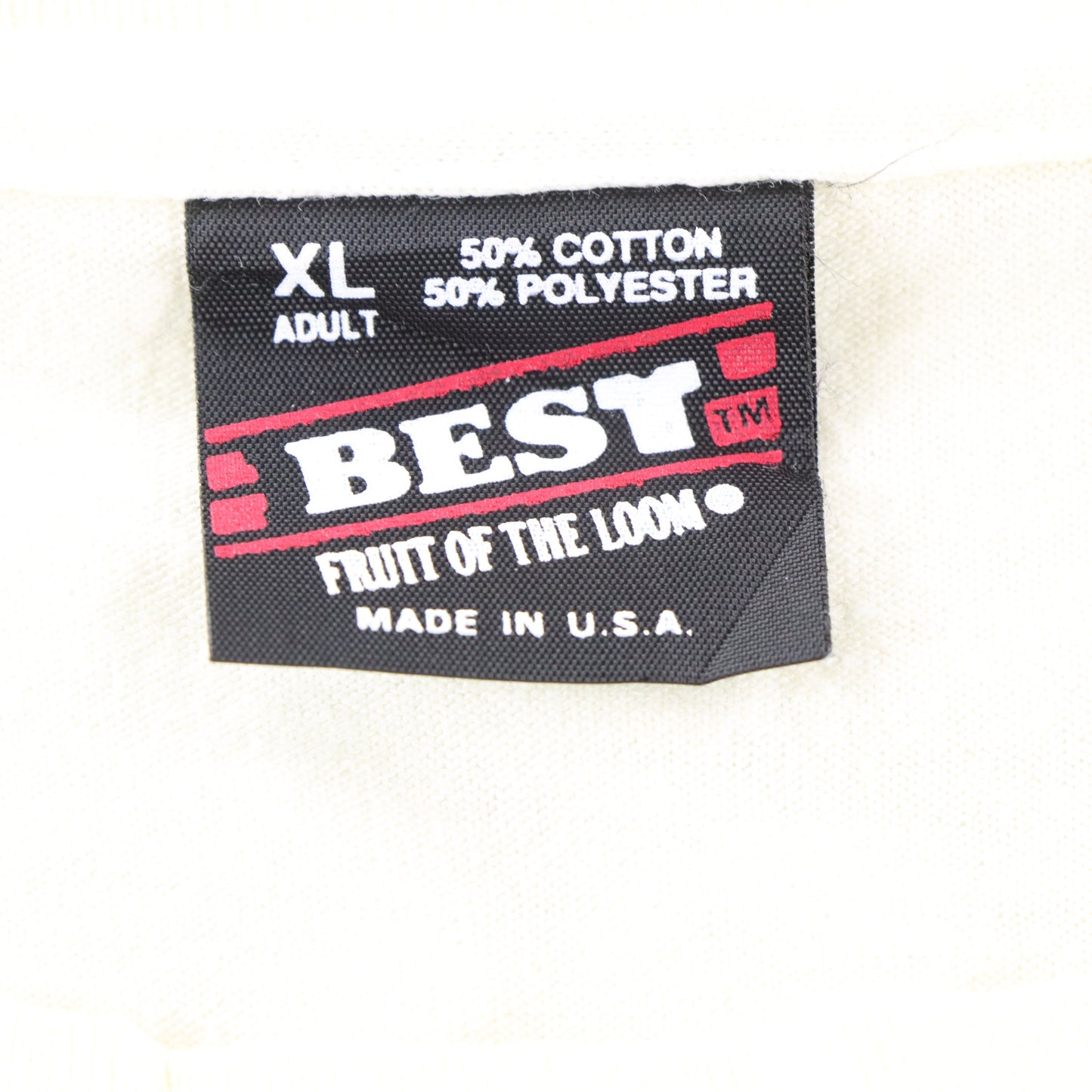 Cornucopia FRUIT OF THE LOOM Single Stitch Long Sleeve T-Shirt USA Made (XL) Vintage Sole Melbourne