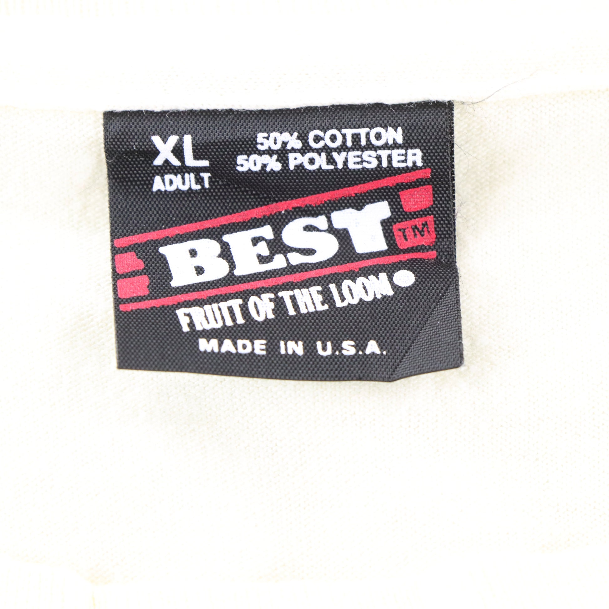 Cornucopia FRUIT OF THE LOOM Single Stitch Long Sleeve T-Shirt USA Made (XL) Vintage Sole Melbourne