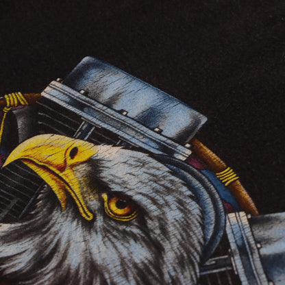 Vintage 1997 HARLEY DAVIDSON Eagle Feather 'Southside' Motorcycle T-Shirt (XL) Vintage Sole Melbourne