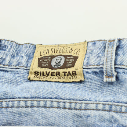 LEVI'S X SILVER TAB USA Made Light Wash Blue Jeans (38x30)