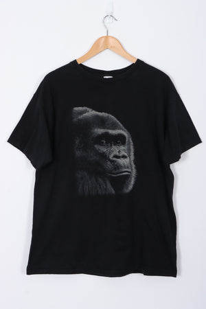 FRUIT OF THE LOOM Heavy Cotton Gorilla Graphic Print Animal Tee (XL)