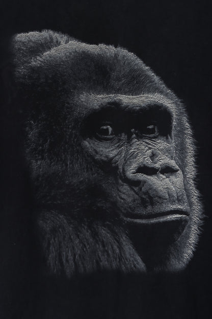 Gorilla Graphic Print Animal T-Shirt (XL)