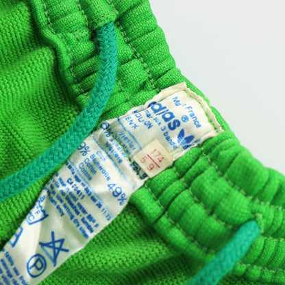 ADIDAS France Made Green & White Track Pants (S-M)