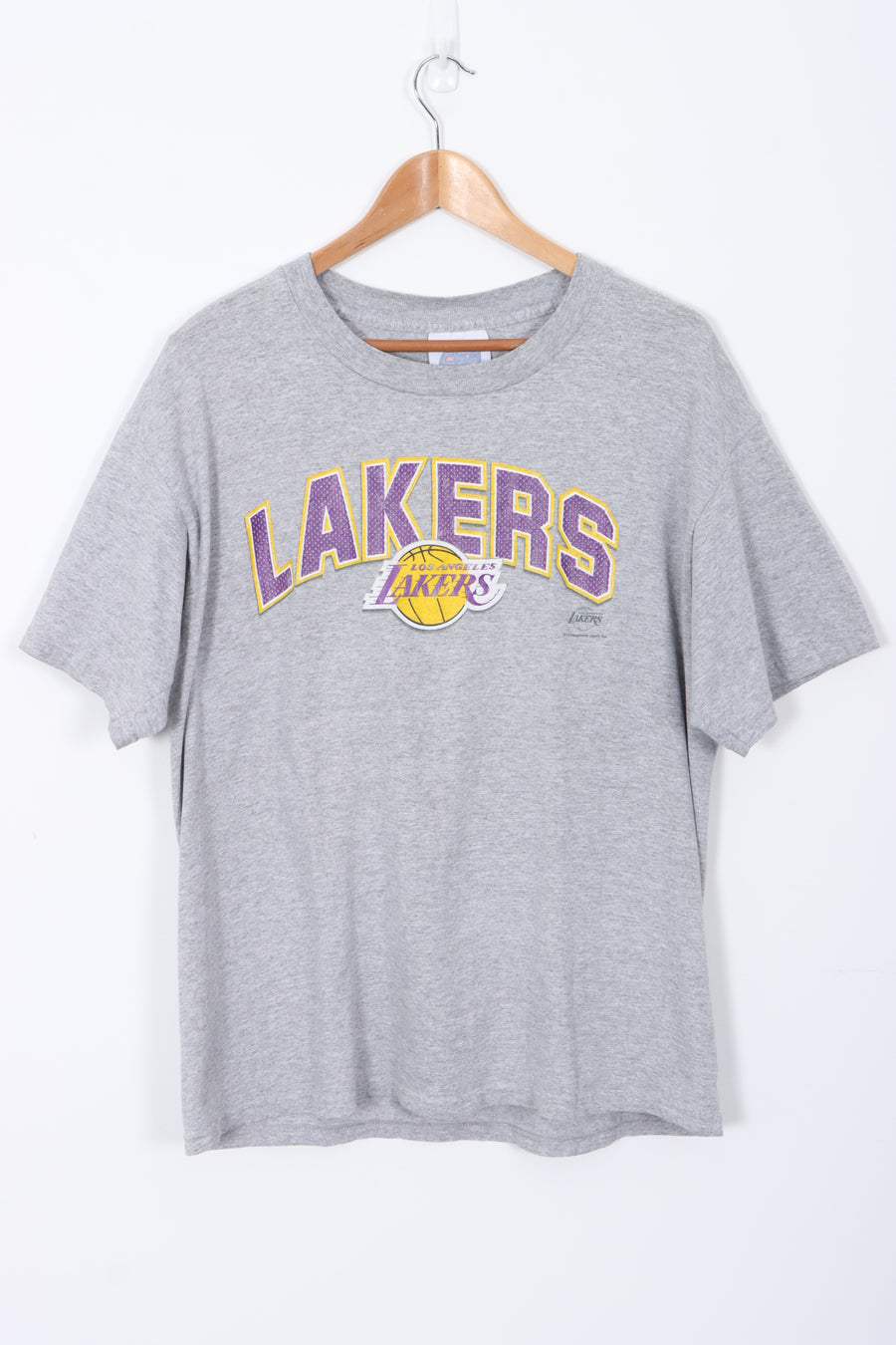 Los Angeles Lakers Pro Sport NBA Grey T-Shirt (M-L)