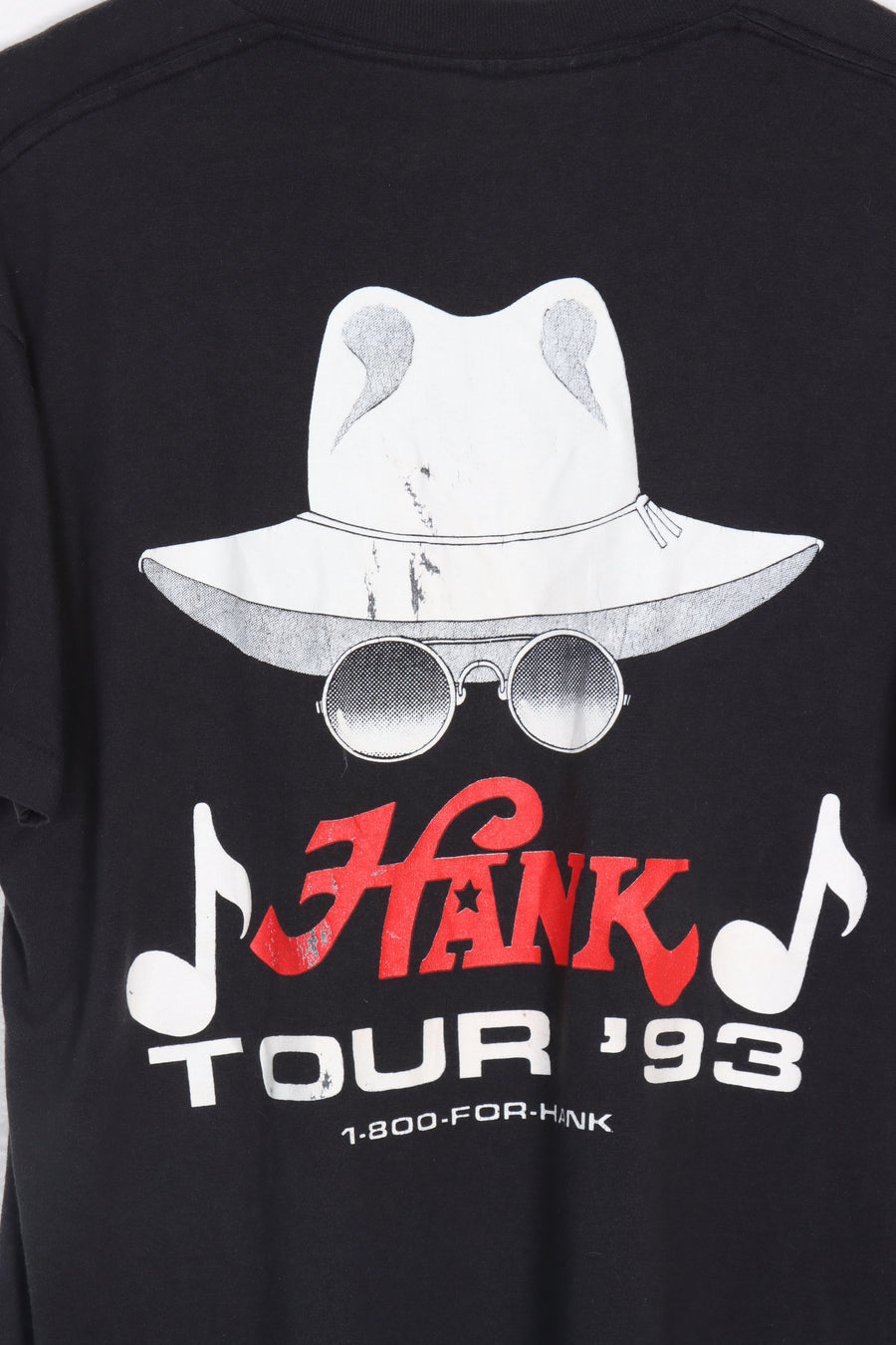 Vintage 1993 Tour Hank Williams JR USA Made 50/50 Tee (M-L)