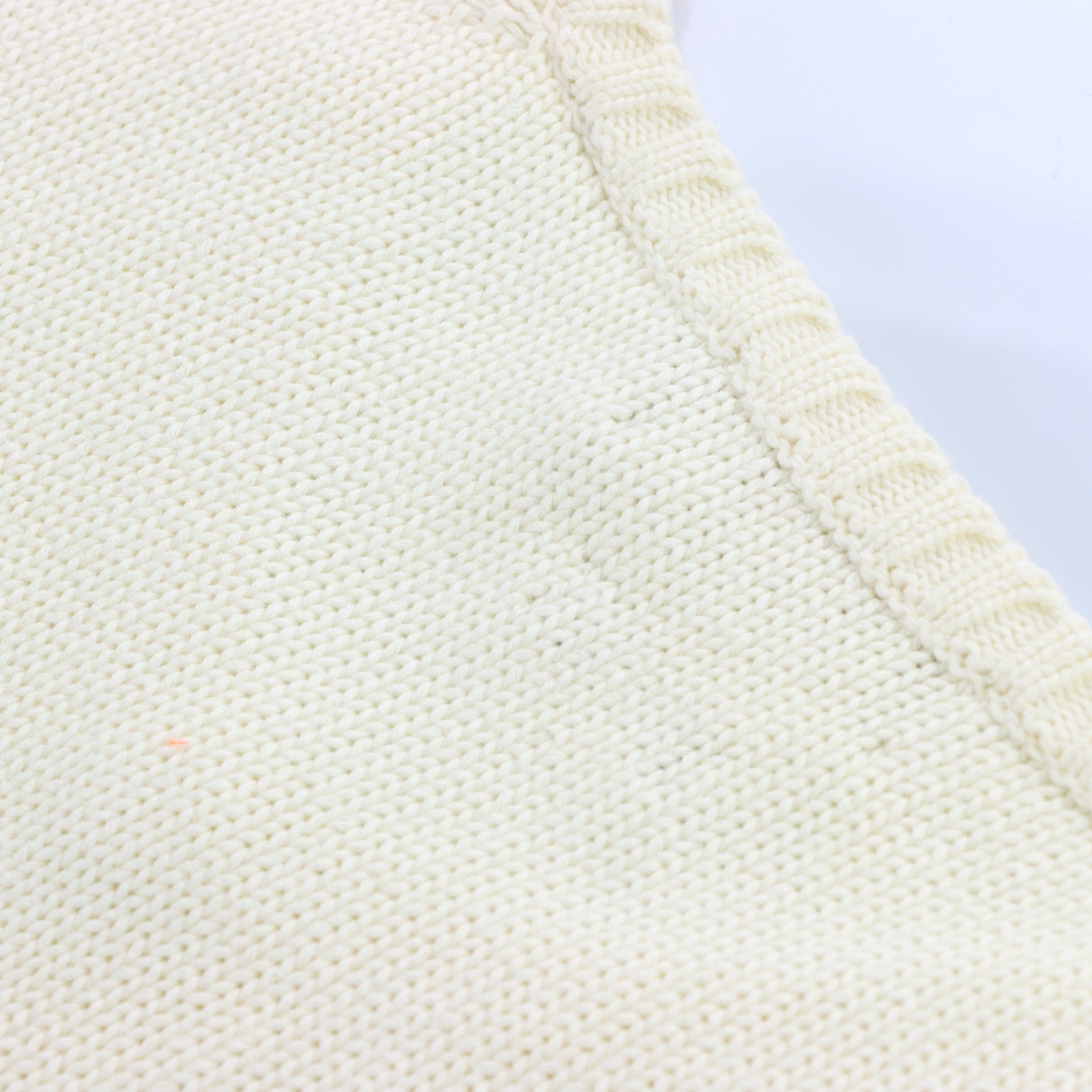 Vintage RALPH LAUREN Embroidered Cream & Navy Vest (L-XL) Vintage Sole Melbourne