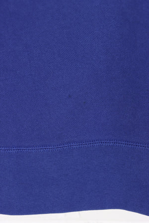 NIKE Blue & Purple Gradient Big Logo Hoodie (M)