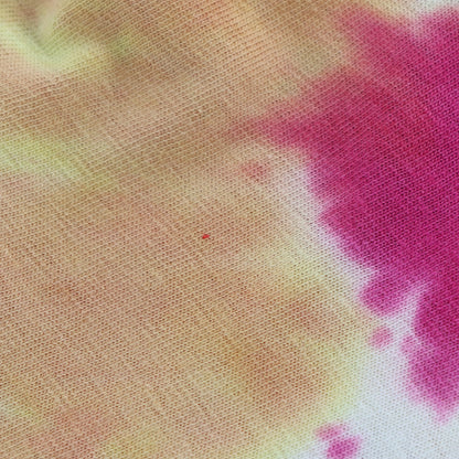 Vintage Magic Mushroom Psychedelic Tie-Dye Rainbow Single Stitch T-Shirt (XL)