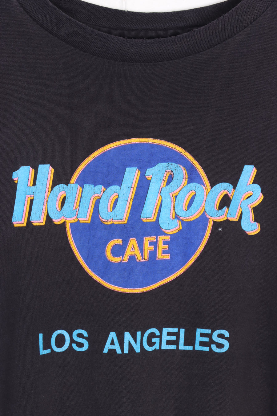 HARD ROCK CAFE Los Angeles Fluro Destination USA Made Tee (XL)