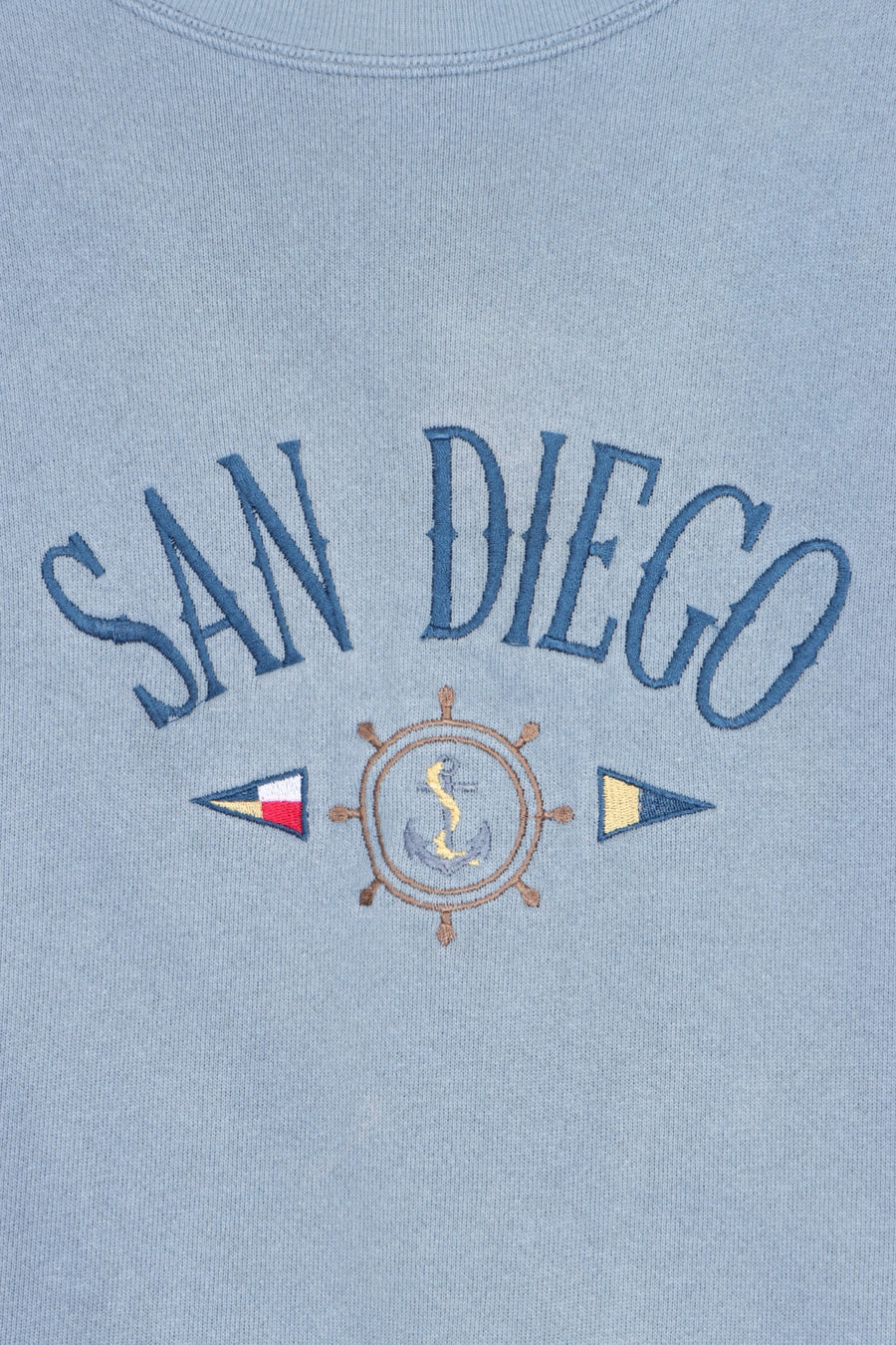 San Diego Embroidered Nautical Sweatshirt (XL)