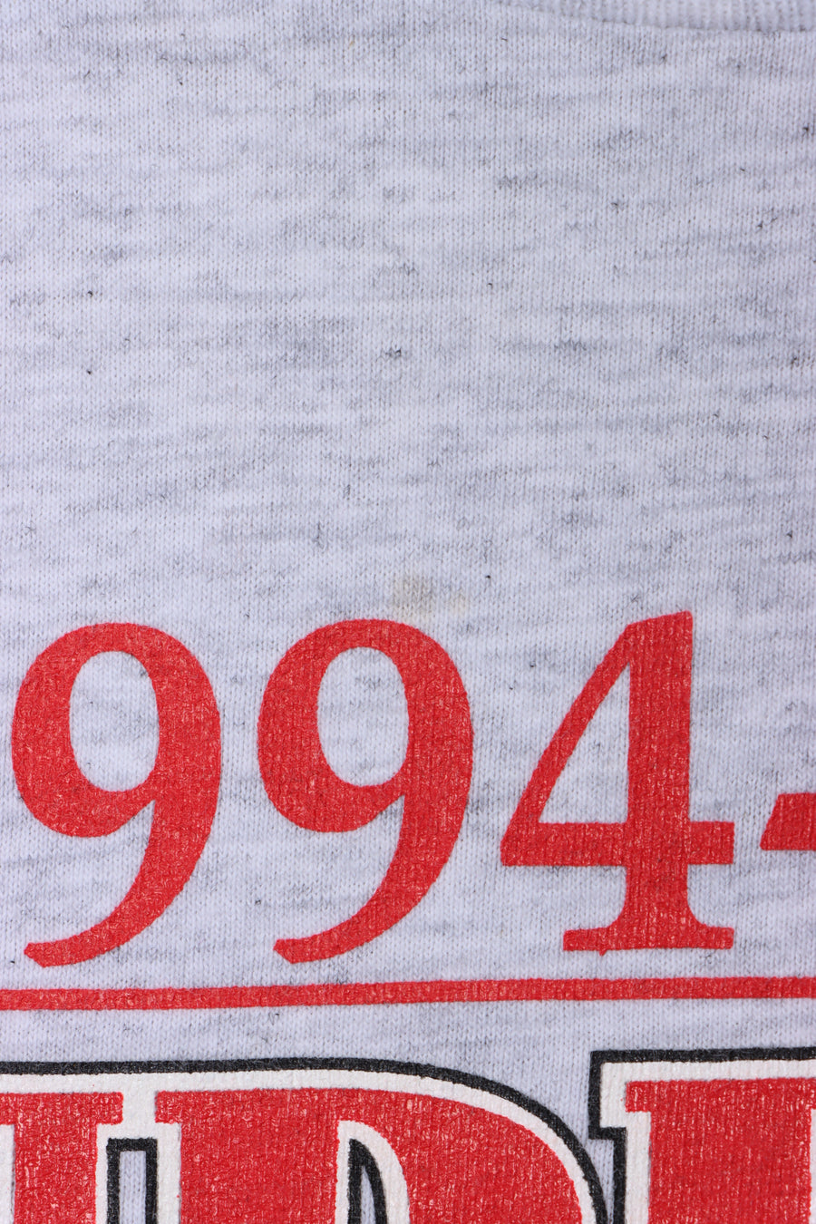 Indiana Hoosiers 1994/1995 Basketball Schedule NUTMEG T-Shirt USA Made (M)