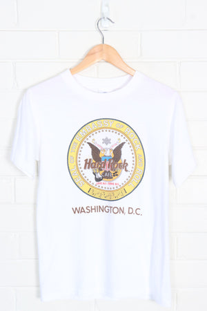 HARD ROCK CAFE 'Embassy of Rock & Roll' Eagle Crest USA Made Tee (XS)