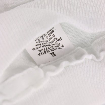 Vintage CAMEL "A Pack of Camels" Cigarettes Single Stitch 50/50 White & Blue Pocket T-Shirt (XL) Vintage Sole Melbourne
