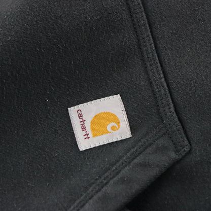 Vintage CARHARTT TS0615-M 'Loose Fit' Rain Defender Black Workwear Hooded Sweatshirt (L) Vintage Sole Melbourne