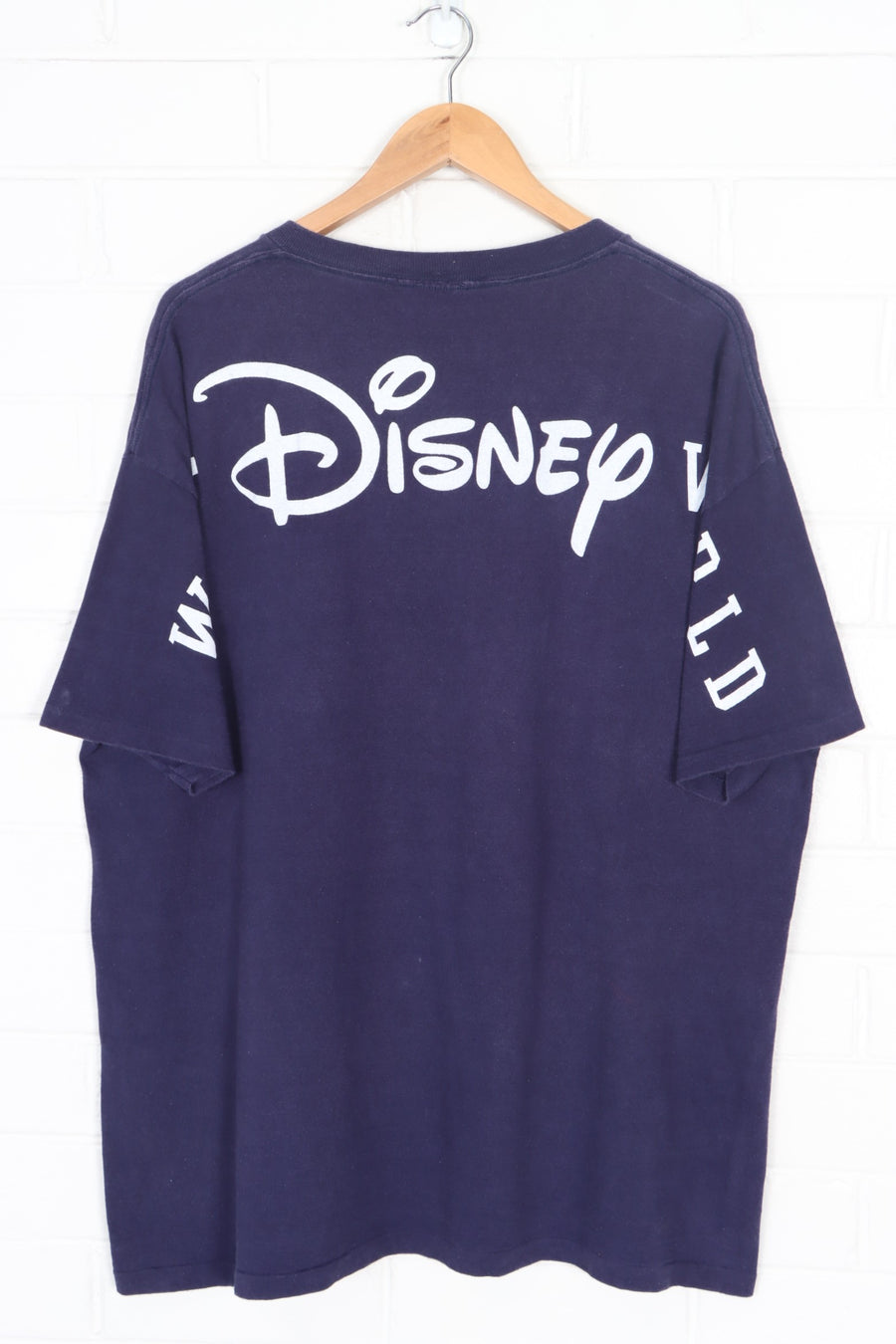DISNEY World 1995 Classic Mickey Mouse Single Stitch T-Shirt USA Made (XL)
