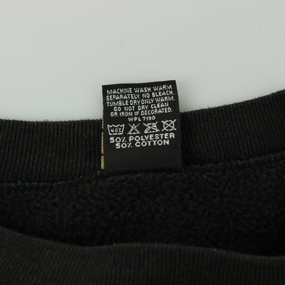 Grizzly Bear Black USA Made Double Sided Animal Sweatshirt (L)