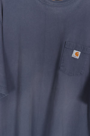CARHARTT Charcoal Grey 'Original Fit' Classic Badge Pocket (XXXL)